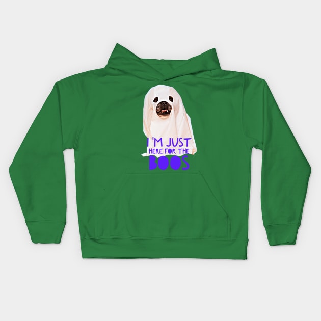 I'm just here for the BOOs Kids Hoodie by PersianFMts